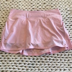 COPY - Lululemon Play Off the Pleats pink skirt size 8